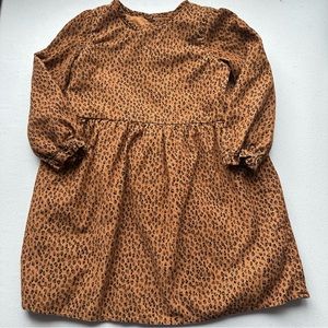 GAP Kids Dress - Brown Leopard Print